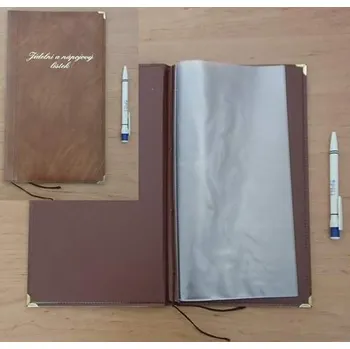 Archivační box Desky A4 2/3 JaNL sv.hnědá mapa, 3 listy