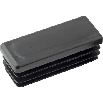 Nábytkové kování Walteco Zátka 50x20mm, plast, černá Množství: 1 ks