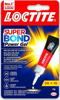 Průmyslové lepidlo Henkel Loctite Super Bond Power Gel 4 g