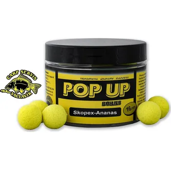 Boilies Carp Servis Václavík plovoucí boilies Pop-Up 16 mm/50 g - dóza příchuť: Brusinka