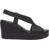 Dámské sandále Crocs Brooklyn High Wedge W 206222 černé 39-40