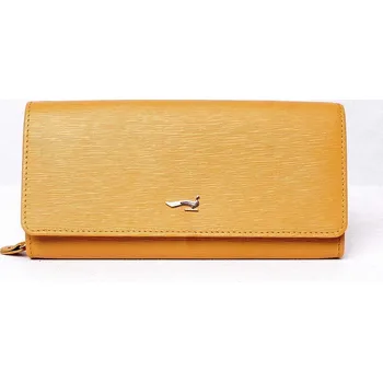 Peněženka Luxusní hořčicová kožená peněženka Marta Ponti no. P004