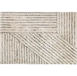 Koberec Broste ELVIRA 200x300cm bavlněný béžovo černý