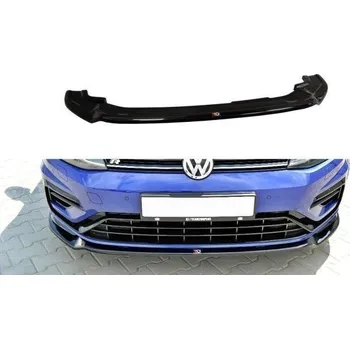 Nárazník Spojler pod nárazník lipa VW Golf 7 R Facelift V.3 17- černý lesklý plast