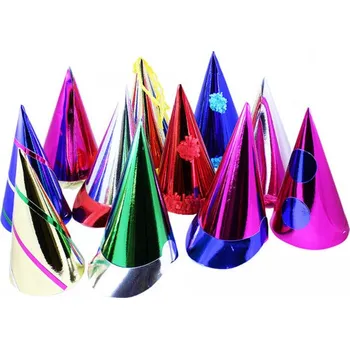 Karnevalový doplněk Klobouk plesový mix v boxu