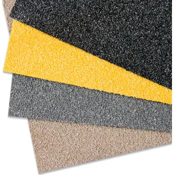 Dílenský stůl Protiskluzová podložka GFK, extra silná, žlutá, 750 x 1000 mm