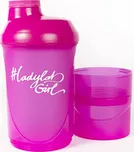 Ladylab Shaker XXL 600 ml růžový