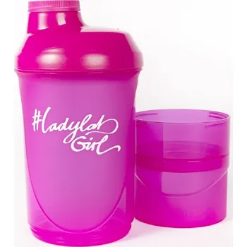 Shaker Ladylab Shaker XXL 600 ml růžový
