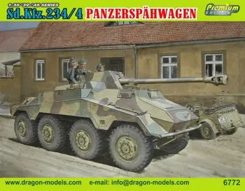 Plastikový model Dragon Sd.Kfz.234/4 Panzerspähwagen 1:35