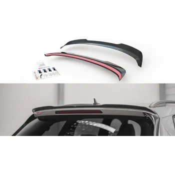 Auto-moto Prodloužení střešního spojleru V.1 Škoda Kodiaq Mk1 Sportline 2016 - carbon look