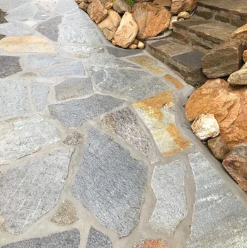 Venkovní dlažba Velkoformátová nepravidelná dlažba - ocelová 15 m² (4 - 6 ks/m²) 5 m²