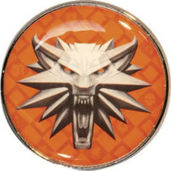 Přívěsek Zaklínač Odznak The Witcher 3 Wild Hunt School of the Wolf