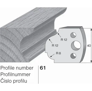 Omezovač do frézovací hlavy č. 61 40 x 4 mm PILANA