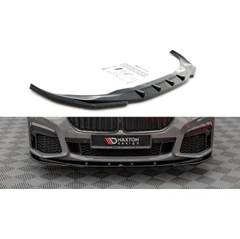 Karosérie Spojler pod nárazník lipa V.1 BMW 7 G11 M-Pack Facelift carbon look