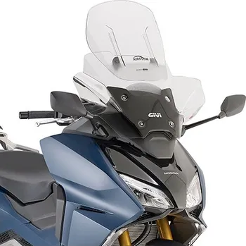 Motodíl AF1186B plexi čiré Honda Forza 750 (21-24), nastavitelné v rozsahu vxš - 480-600x640 mm