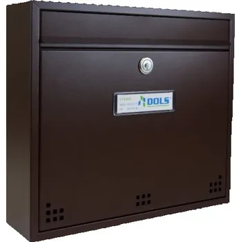 Poštovní schránka Poštovní schránka H-012 - pro zazdění s orámováním - lakovaná - RAL 8017 STR. - HNĚDÁ ČOKOLÁDOVÁ