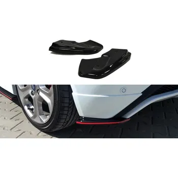 Tuning Splittery zadní boční Ford Fiesta MK7 ST / Stline / Zetec S Facelift 13-16 carbon look