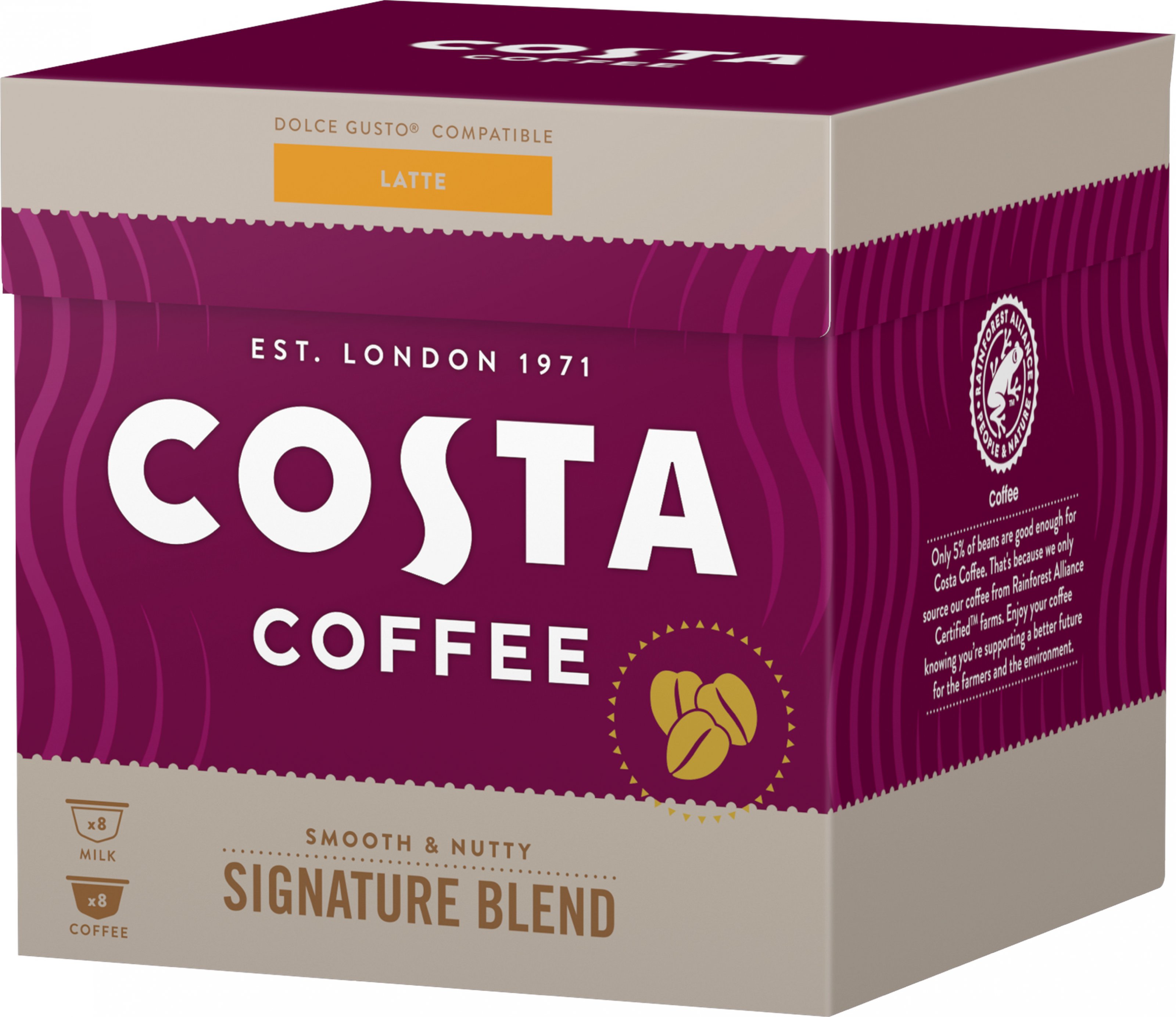 foto  Costa Coffee Signature Blend Latte 16 ks
