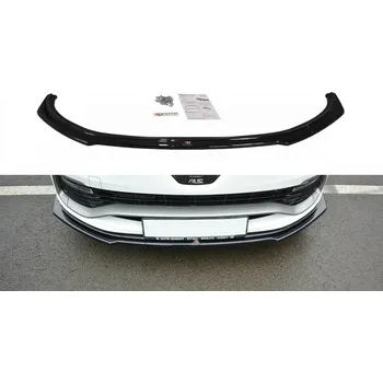 Autodíl Spojler pod přední nárazník lipa RENAULT CLIO MK4 RS 2013- 2019 černý lesklý plast