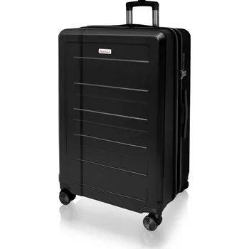 AVANCEA Skořepinový cestovní kufr DE2934 černý L 76x50x33 cm