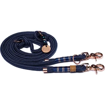Vodítko pro psa Vodítko pro psy s perlami Jace Emmy and Pepe modré Velikost: M