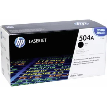 HP 504A Black LJ Toner Cart, CE250A (5,000 pages)