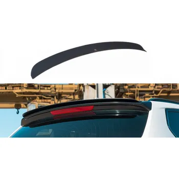 Tuning Prodloužení střešního spojleru BMW X3 F25 M-Pack Facelift 2014- 2017 černý lesklý plast