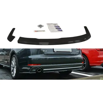 Tuning Splittery zadní Audi A4 B9 S-Line 2015- carbon look