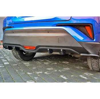 Nárazník Difuzor zadního nárazníku TOYOTA C-HR 2016- černý lesklý plast