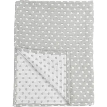 Dětská deka Meyco Deka Little dots - Grey