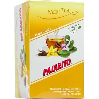 Čaj Pajarito Yerba Maté vanilka 20x 3 g
