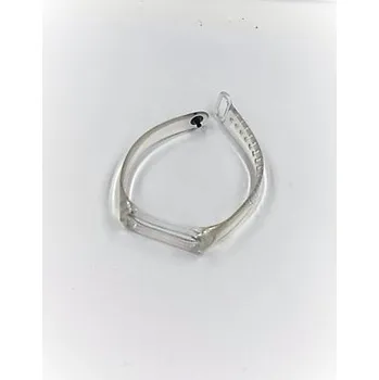 Beweare Akrylový pásek pro Xiaomi Mi Band 6 / Mi Band 5 - transparentní