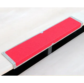 Dopravní značení Protiskluzový nášlapný profil, aluminium m2, univerzální, červený, 635 mm