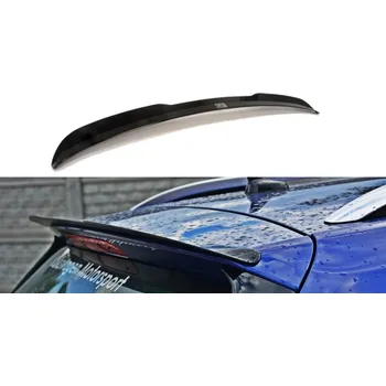 Tuning Prodloužení střešního spojleru VW Golf 7 R kombi černý lesklý plast