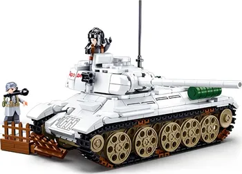 Stavebnice Sluban Sluban Bitva o Budapešť M38-B0978 Bílý tank T-34/85