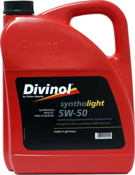 Motorový olej Divinol Syntholight 5W-50 5 l