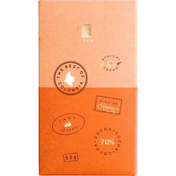 Čokoláda Kolumbie 70% čokoláda