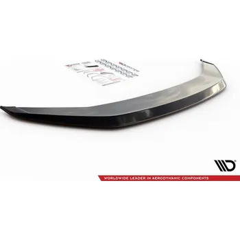 Karosérie Spojler pod nárazník lipa V.3 Audi RS6 C8 černý lesklý plast