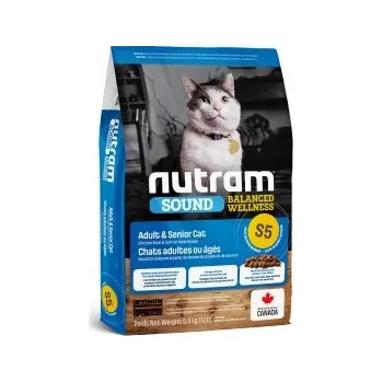 Krmivo pro kočku Nutram S5 Sound Adult Senior Cat 1,13 kg