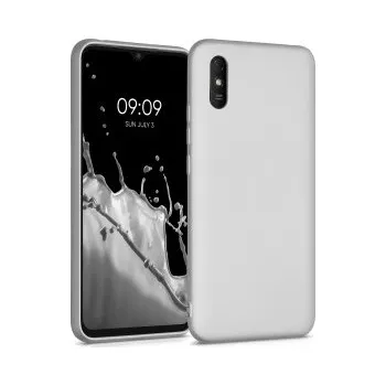 Pouzdro na mobilní telefon Pouzdro pro Xiaomi Redmi 9A - stříbrná