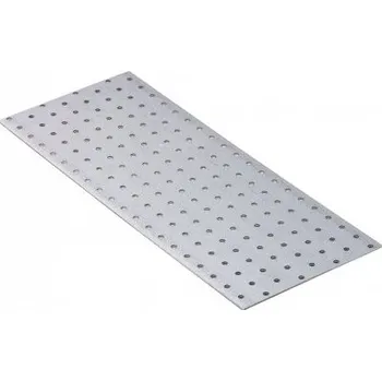 Tesařské kování Spojovací deska PP23 DMX 160x400 mm perforovaná (zinkovaný plech)