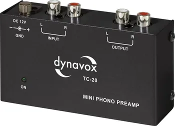 Gramofonní předzesilovač Dynavox TC-20