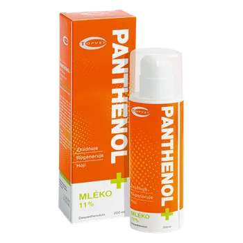 Přípravek na opalování Green idea PANTHENOL + MLÉKO 11% 200 ml