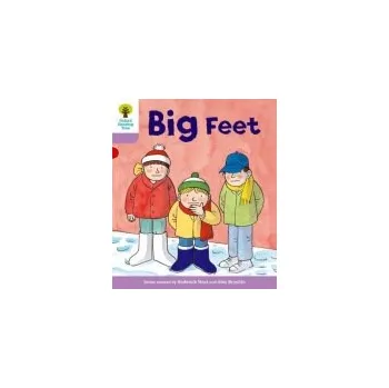 Cizojazyčná kniha Oxford Reading Tree: Level 1+: First Sentences: Big Feet - Hunt, Roderick