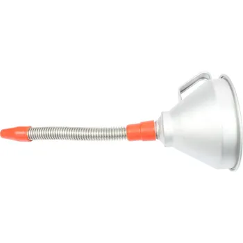 Kanystr trychtýř, průměr 180 mm, kovový, ohebná výlevka - 024-SD0218