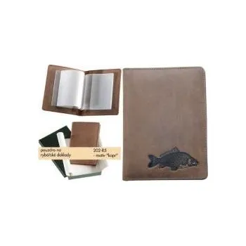 Obal na doklad E-myslivost Pouzdro na rybářské doklady - motiv Kapr