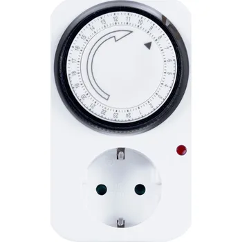 Spínací hodiny Cornwall Cornwall - analogové/mechanické spínací hodiny do zásuvky