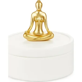 Dóza na potraviny Porcelánová dóza na šperky Yoga 27542