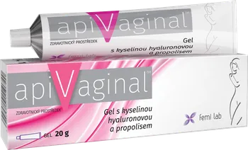 Intimní hygienický prostředek Farmina Apivaginal s kyselinou hyaluronovou a propolisem 20 g