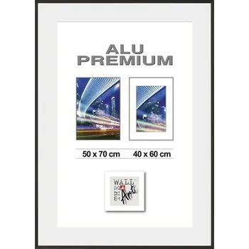 Rám na obraz Fotorámeček WR Duo alu, černý 50x70cm